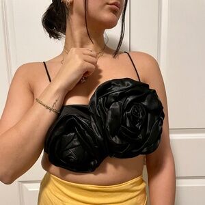 Zara Rose Crop Top